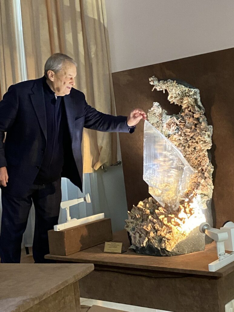 Лекция профессора Э.М. Спиридонова в музее Шуваловского корпуса МГУ