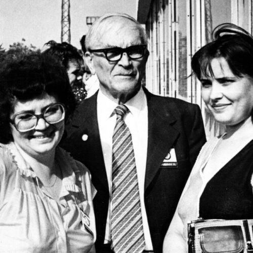 Слева направо: И.Г. Малахова, Г.П. Барсанов, Е.А. Сидякина.